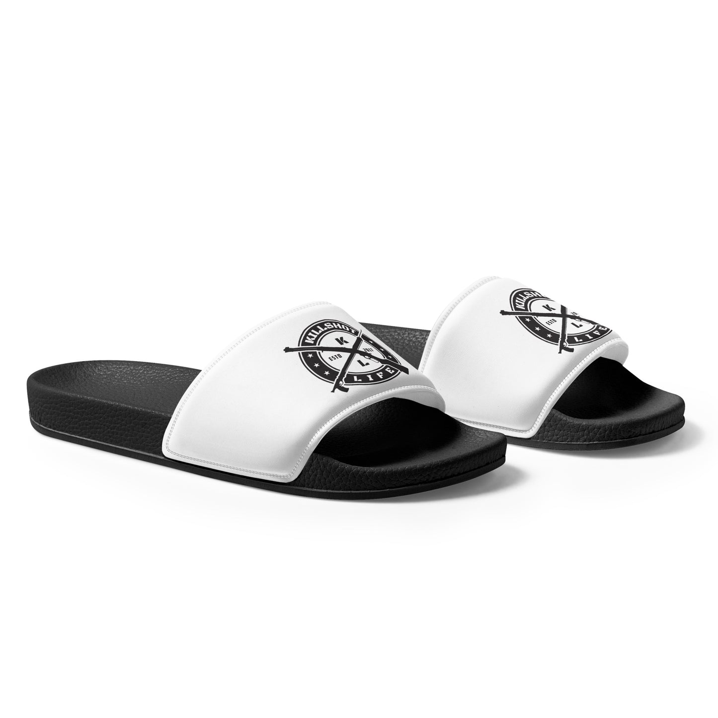 Women's KILLSHOT Slides - Black Logo