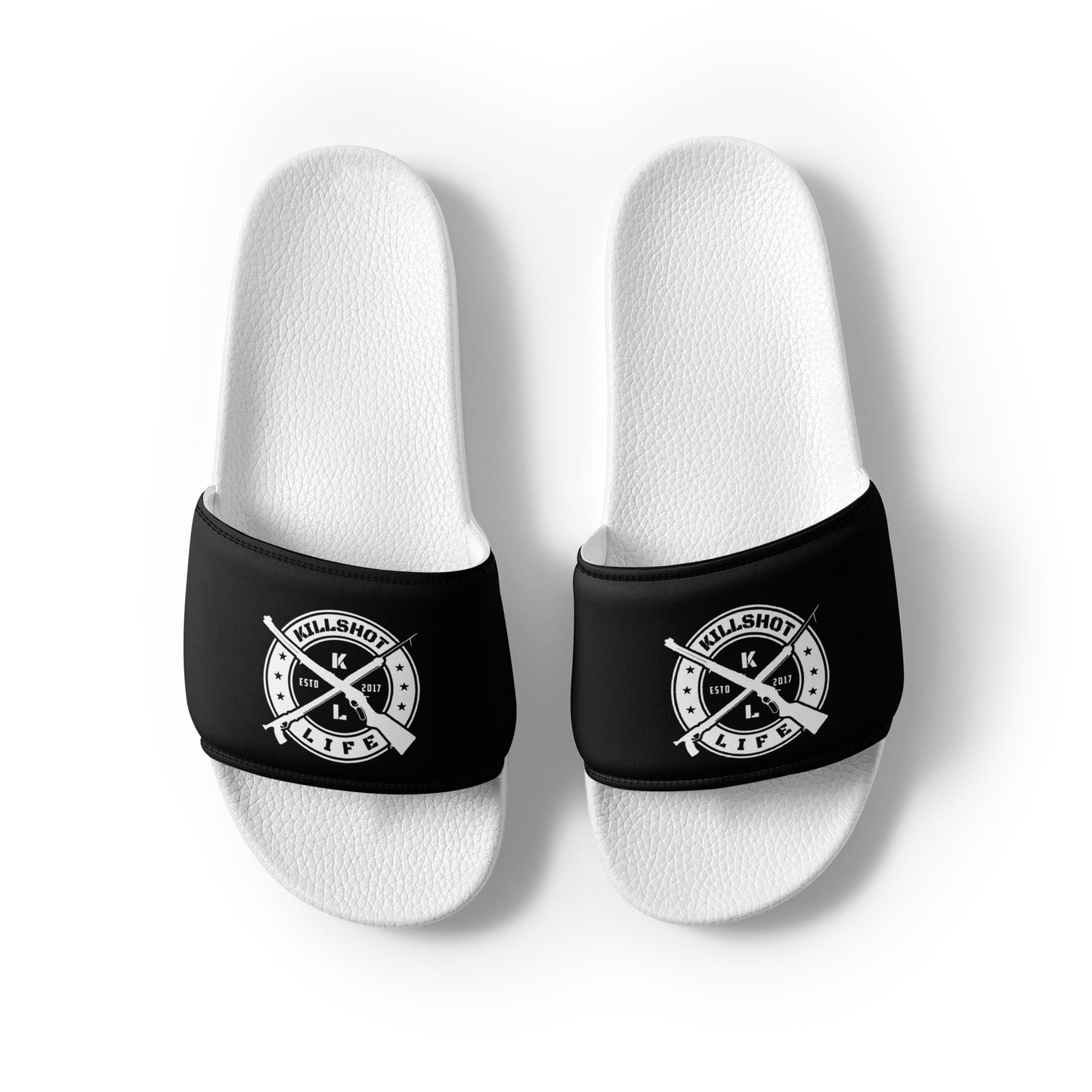 Women's KILLSHOT Slides - White Logo