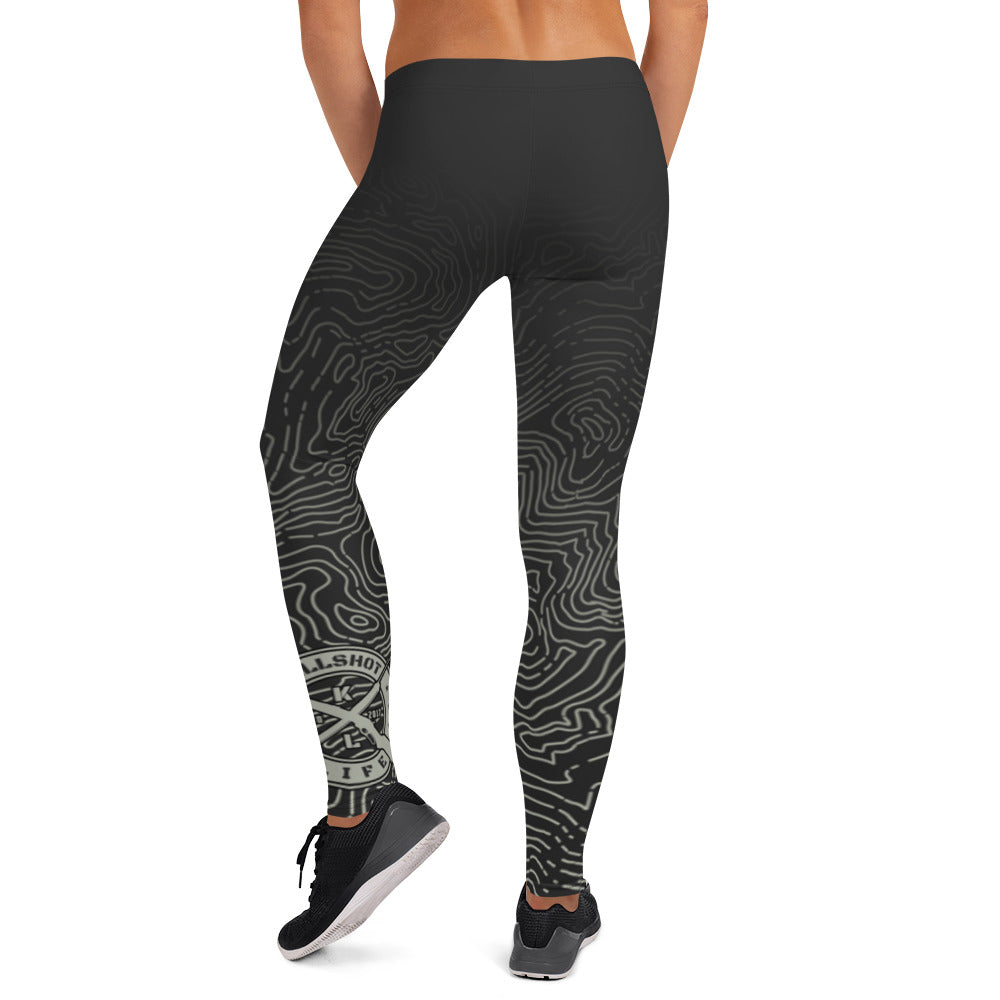 Dark Topo UPF Leggings