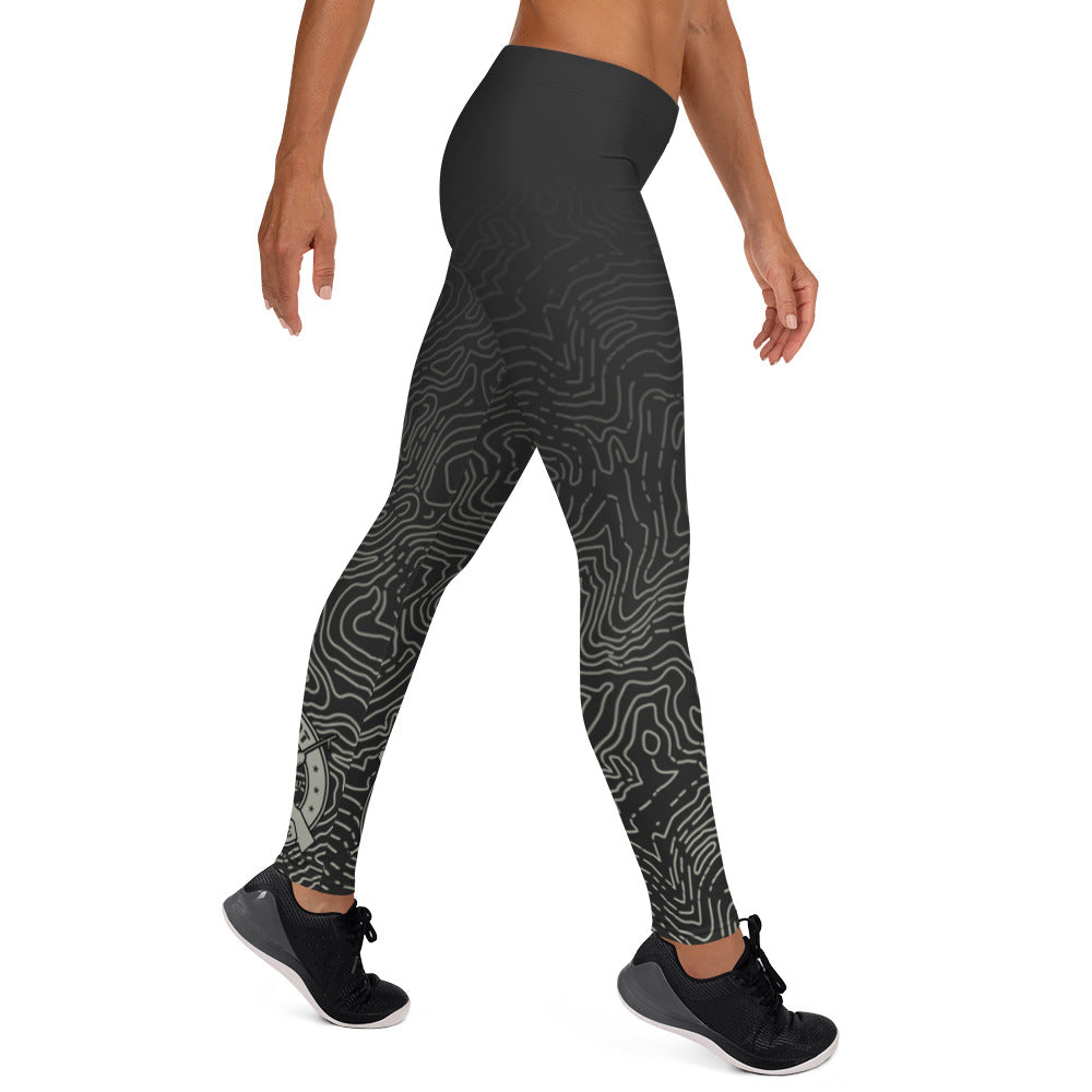 Dark Topo UPF Leggings