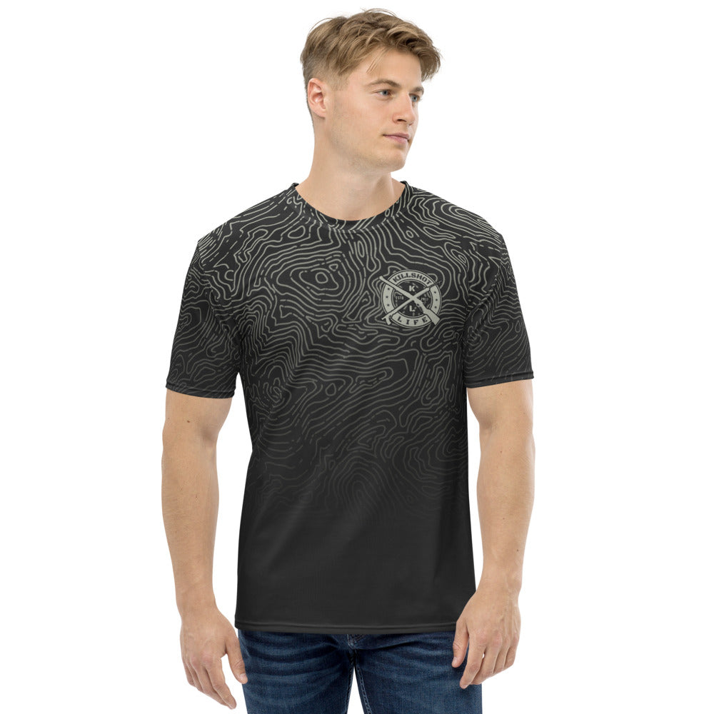 Men's Dark Topo Short Sleeve Shirt