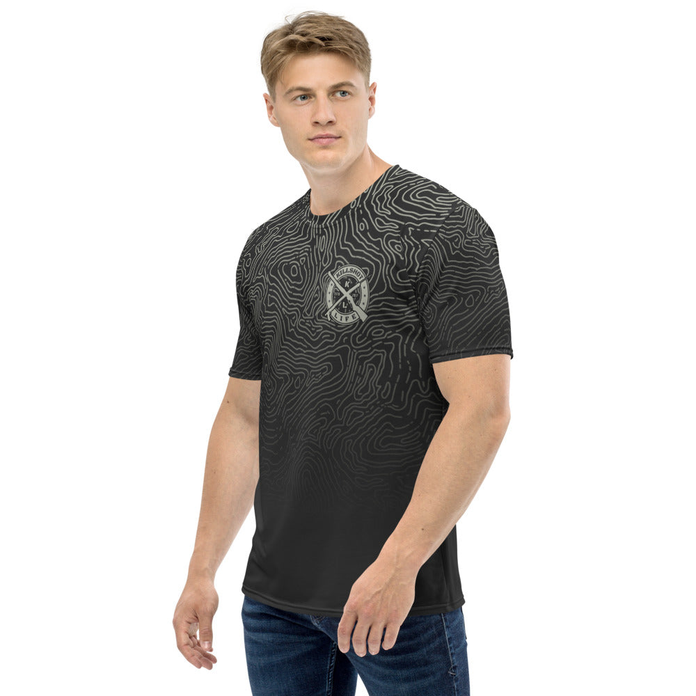 Men's Dark Topo Short Sleeve Shirt