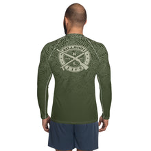 Load image into Gallery viewer, Men&#39;s Olive Drab Topo UPF Rashguard
