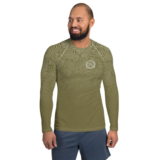 Men's Desert Tan Topo Rashguard