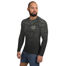 Load image into Gallery viewer, Men&#39;s Dark Topo UPF Rashguard
