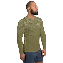 Load image into Gallery viewer, Men&#39;s Desert Tan Topo Rashguard
