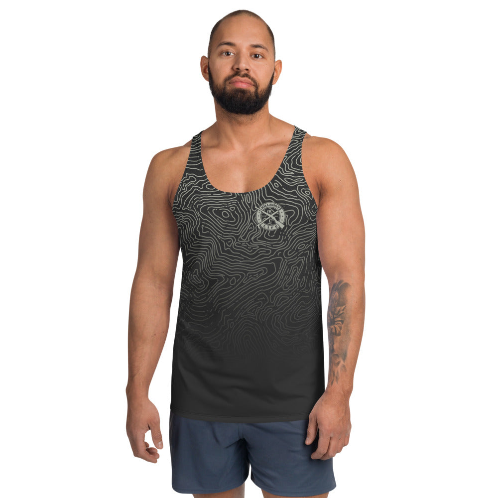 Dark Topo Tank Top