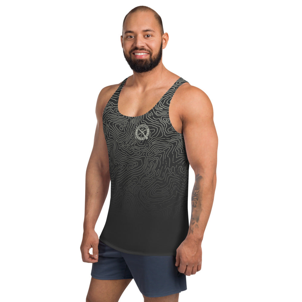 Dark Topo Tank Top