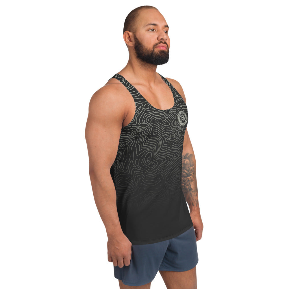 Dark Topo Tank Top