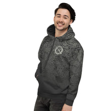 Load image into Gallery viewer, KILLSHOT Dark Topo Hoodie - Topo Hunting and Spearfishing Collection
