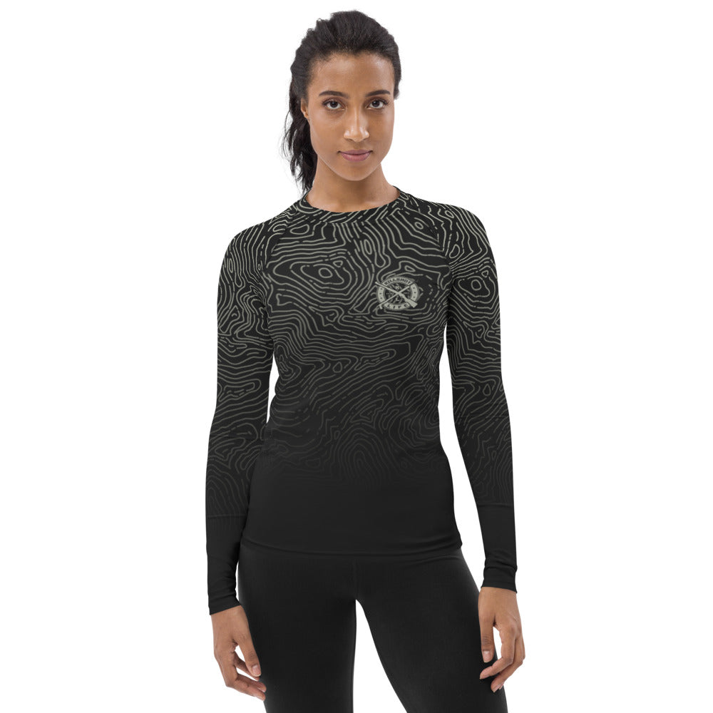 Women's Dark Topo UPF Rashguard