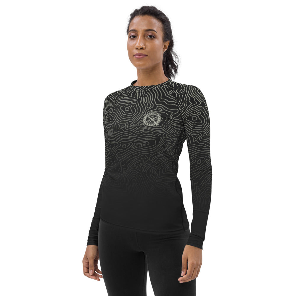 Women's Dark Topo UPF Rashguard